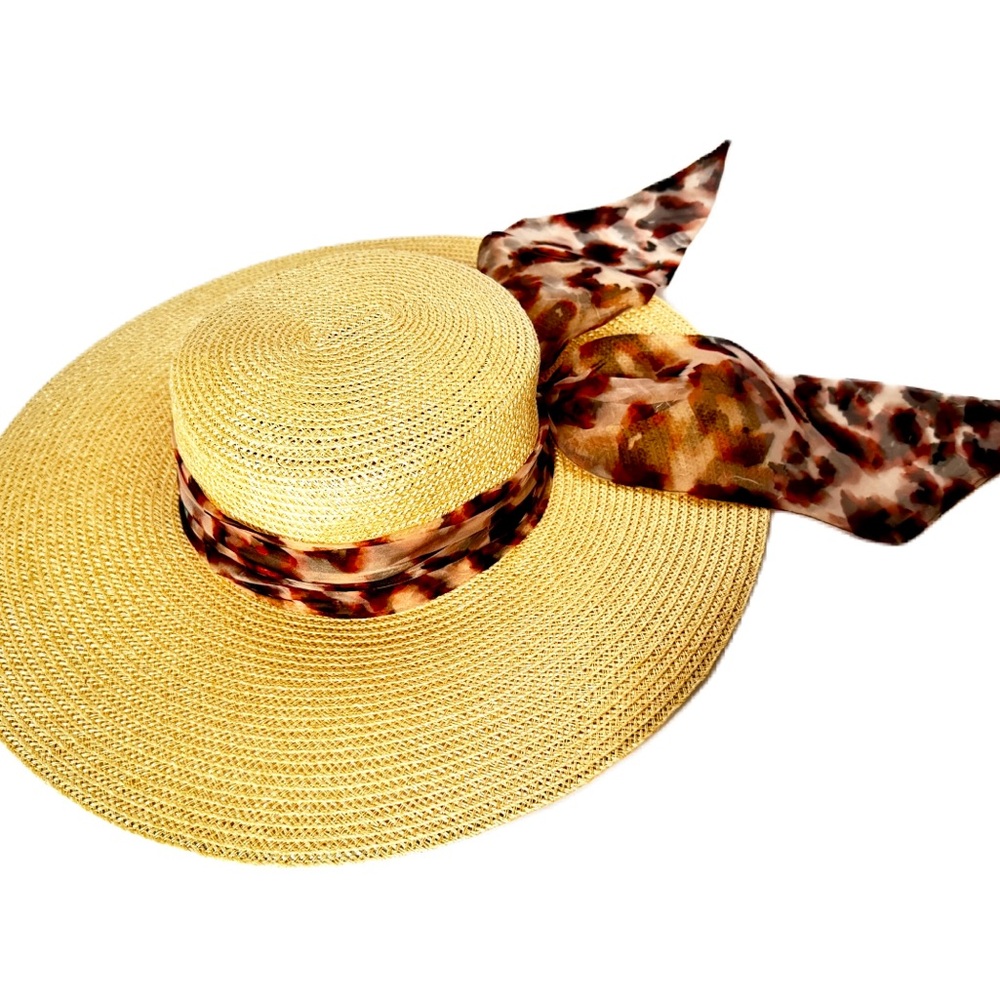 Eugenia Kim Loulou Hat Natural NWT One Size - Picture 2 of 5
